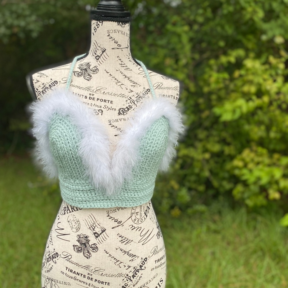 Crochet bralette